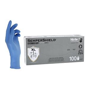 force+ Nitrile Exam Gloves X-Large Blue Non-Sterile