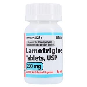 Lamotrigine Tablets 200mg Bottle 60/Bottle Each