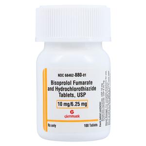 Bisoprolol Fumarate/HCTZ 10mg/6.25mg Each