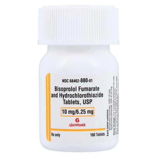 Bisoprolol Fumarate/HCTZ 10mg/6.25mg Each