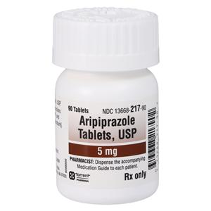 Aripiprazole Tablets 5mg Bottle 90/Bottle Each