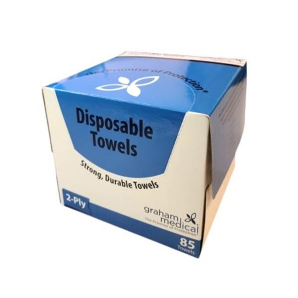 Towel Disposable Tissue 2 Ply 12 in x 13.5 in White 510/Ca