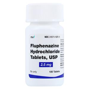 Fluphenazine HCl Tablets 2.5mg Bottle 100/Bottle Each