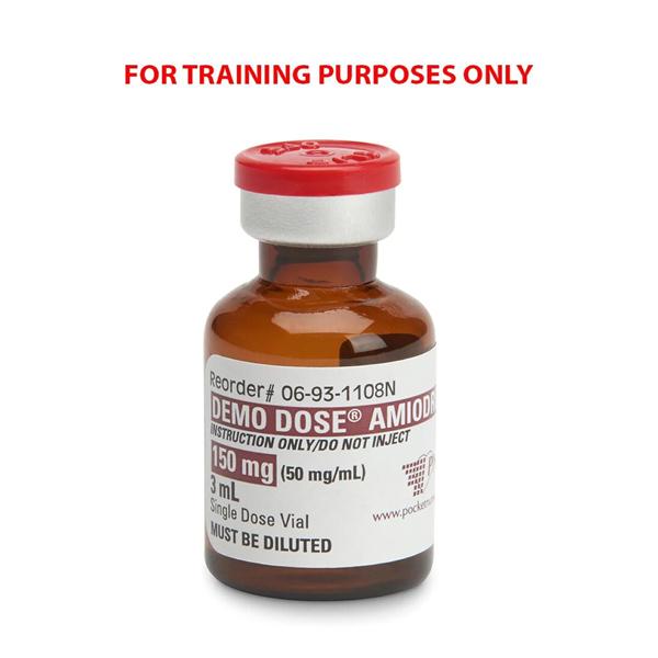 Demo Dose Amiodaron Simulated IV Drug Training Aid Ea