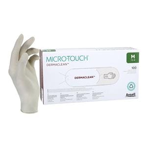 MICRO-TOUCH DermaClean Exam Gloves Medium Standard Cream Non-Sterile