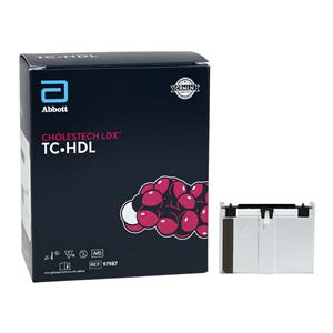 Cholestech LDX TC/HDL Panel Test Kit CLIA Waived for Whole Blood 10/Bx