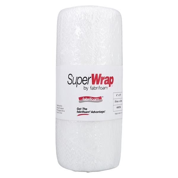 SuperWrap Stretch Bandage Foam Back 6"x15' Each