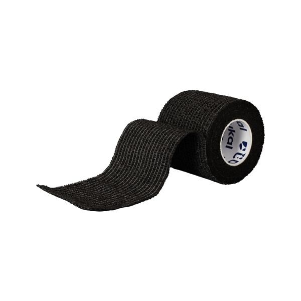 Cohesive Bandage Elastic 3"x5yd Black Non-Sterile 24/BX