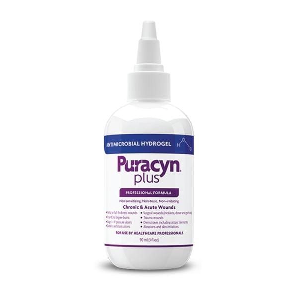 Puracyn Plus Antimicrobial Wound Cleanser 3oz Hydrogel Twist Cap...