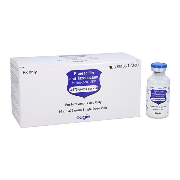 Piperacillin/Tazobactam Injection 3.375gm/vl Box 10/Package