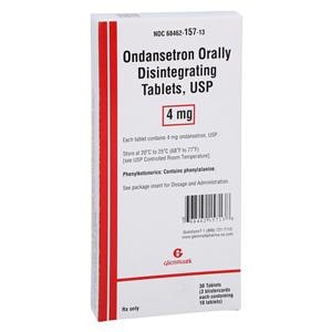 Ondansetron Orally Disintegrating Tablets 4mg Unit Dose Box 30/Bo...
