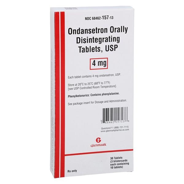 Ondansetron Orally Disintegrating Tablets 4mg Unit Dose Box 30/Bo...