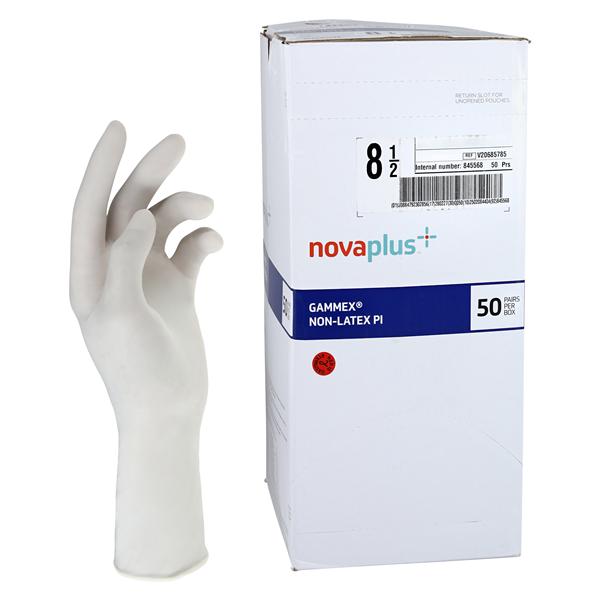 Gammex Polyisoprene Surgical Gloves 8.5 White