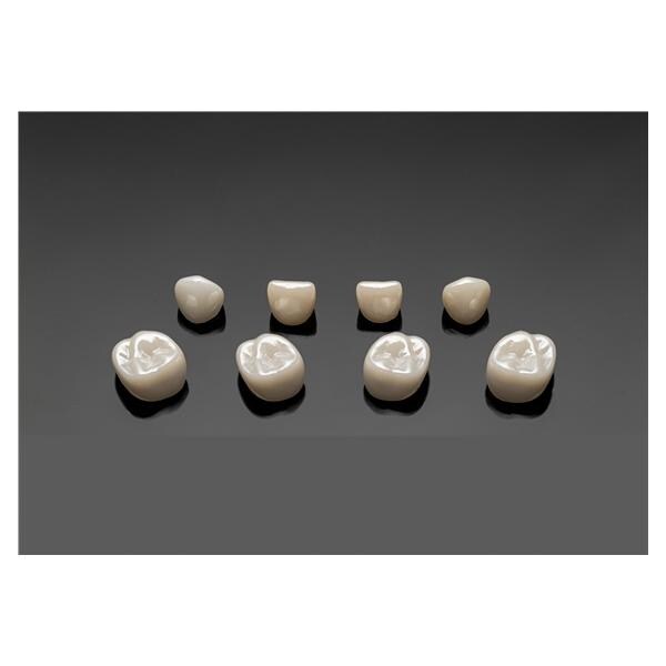 ACERO Zirconia Crowns Size 1 Upper Lateral 1/Bag Ea