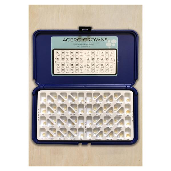 ACERO Zirconia Crowns Size Primary Molar Kit Ea