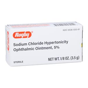 Sodium Chloride Ophthalmic Ointment 5% 3.5gm Tube 3.5gm/Tube