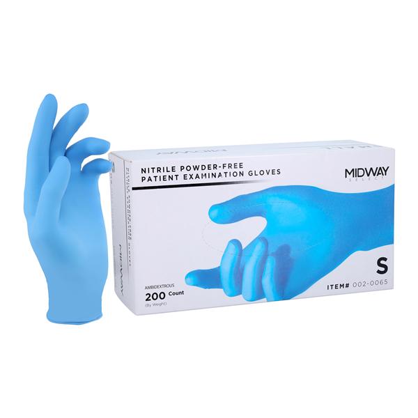 Nitrile Exam Gloves Small Non-Sterile