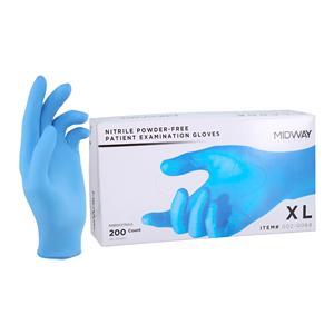 Nitrile Exam Gloves X-Large Non-Sterile