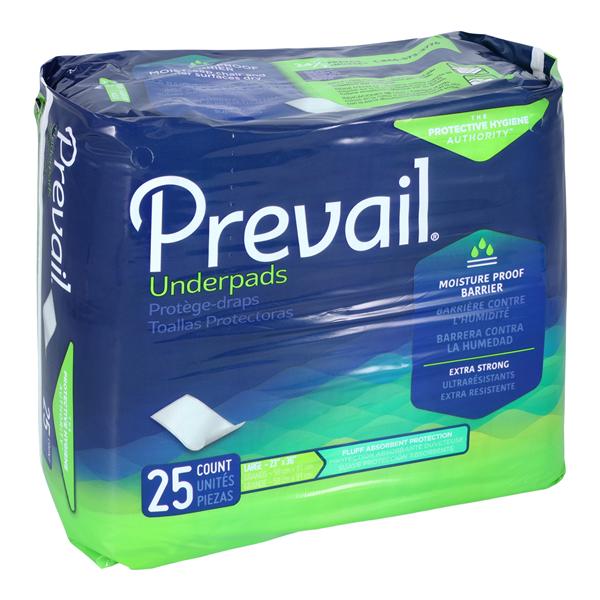 Prevail Total Care Underpad 23x36" Light White 150/Ca