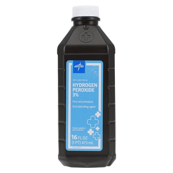 Hydrogen Peroxide 3% 16oz/Bt