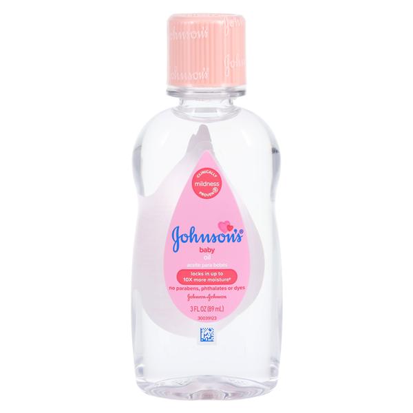 Johnson's Baby Oil 8/Pk, 6Pk/Ca Bottle 3oz 8/Package, 6 IP/CA