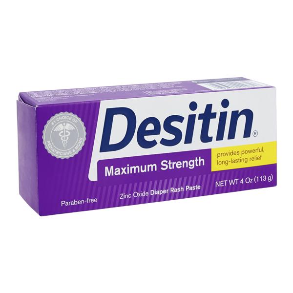 Desitin Diaper Rash Paste Zinc Oxide 4oz 6/Pk, 6 IP/CA