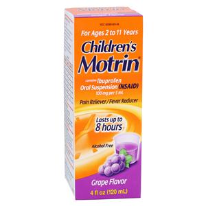Motrin Children 2-11yr Pain Reliever/Fever Reducer Oral Suspensio...