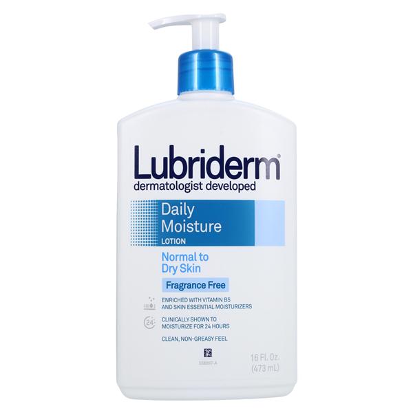 Lubriderm Daily Moisturizing Lotion 16oz Fragrance Free 3/Pk 4Pk/...