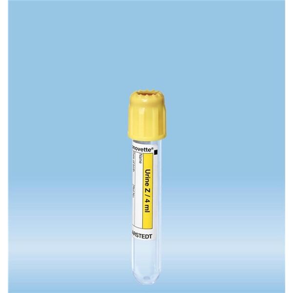 V-Monovette Urine Tubes 4mL Sterile 500/Ca