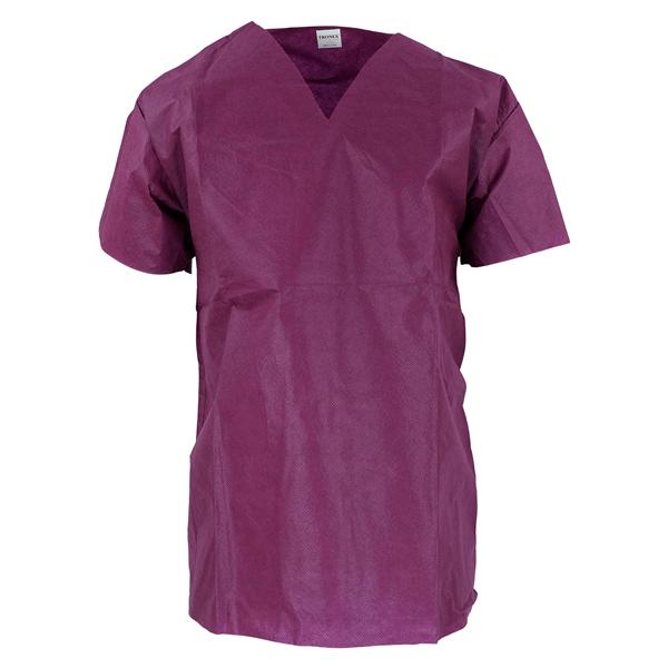 Scrub Shirt Medium Maroon 50/Ca