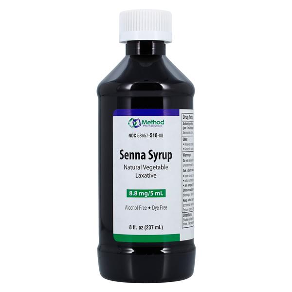 Natural Senna Laxative Syrup 8oz Bottle 8oz/Bt