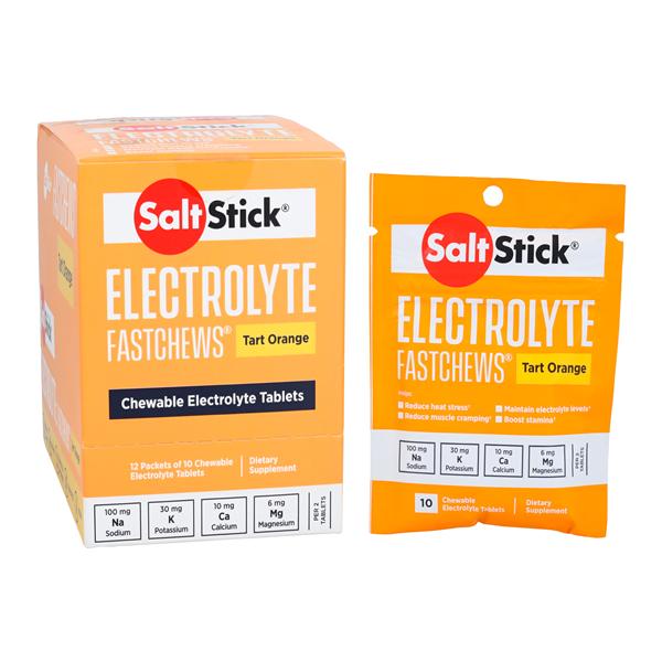 SaltStick Electrolyte Packet Orange Carton 12/Ct