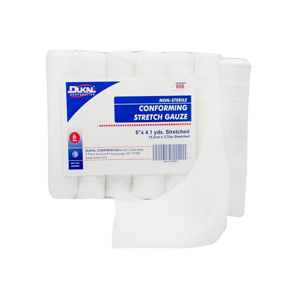 Conforming Bandage Gauze 6"x4.1yd Non-Sterile 48/Ca