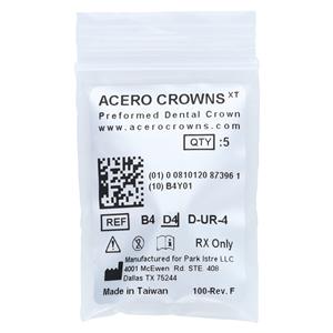 ACERO Crowns 4 1st Primary Upper Right Molar 5/Pk 5/Pk