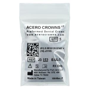 ACERO Crowns 3 2nd Primary Upper Left Molar 5/Pk 5/Pk