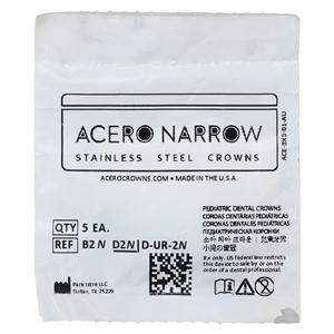 ACERO Crowns 2 1st Primary Upper Right Molar 5/Pk 5/Pk