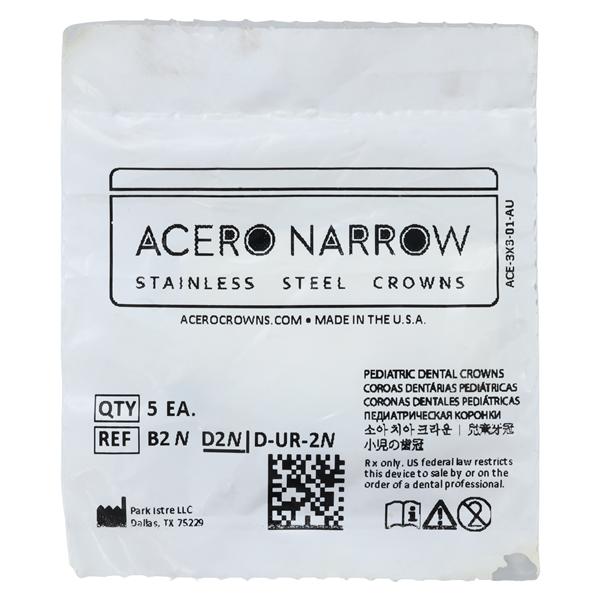 ACERO Crowns 2 1st Primary Upper Right Molar 5/Pk 5/Pk