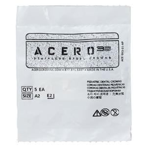 ACERO Crowns 2 2nd Primary Upper Right Molar 5/Pk 5/Pk