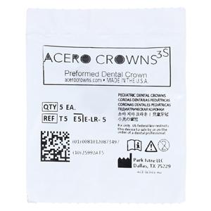 ACERO Crowns 5 2nd Primary Lower Right Molar 5/Pk 5/Pk