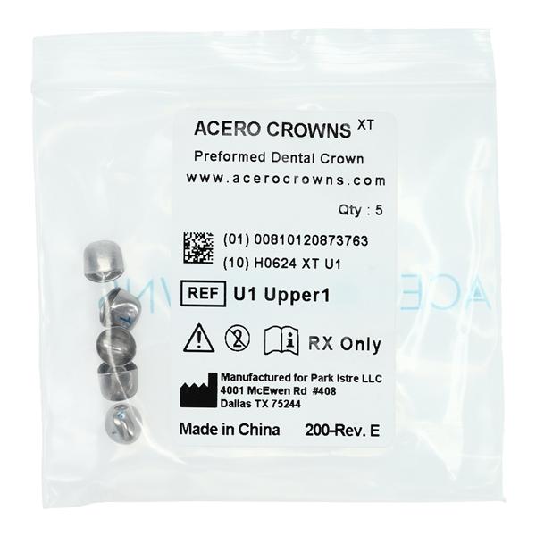 ACERO Stainless Steel Crowns Upper Canine 5/Pk 5/Pk