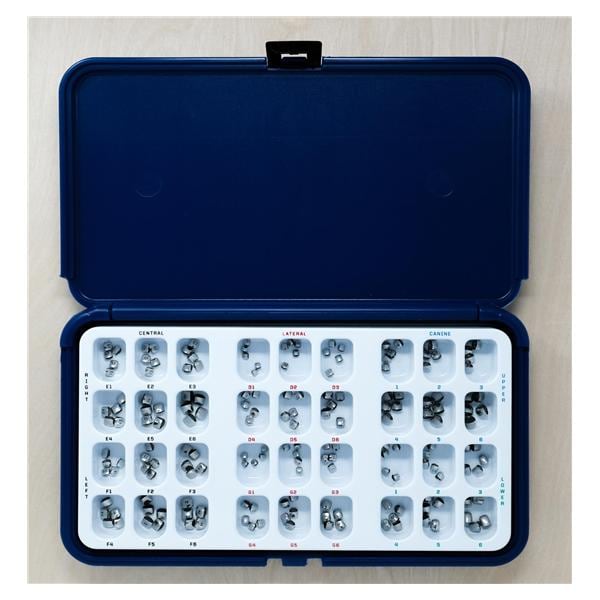 ACERO Stainless Steel Crowns Primary Anterior Kit 180/Pk