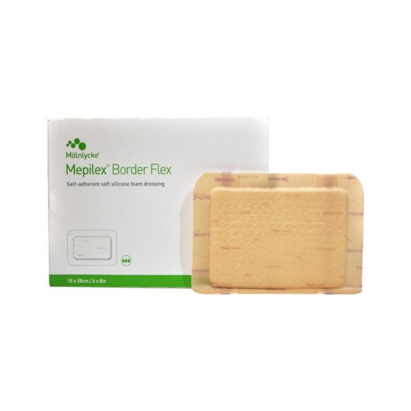 Mepilex Border Flex Foam Wound Care Dressing 6x8