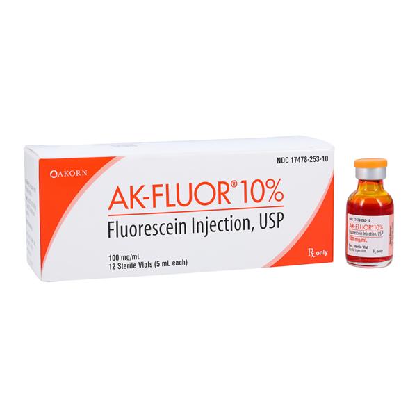 AK-Fluor Injection 10% SDV 5mL 12/Package
