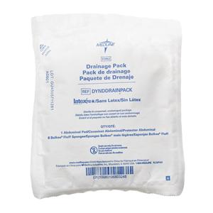 Cotton/Polyester Heavy Drainage Pack Sterile Highly Absorbent LF