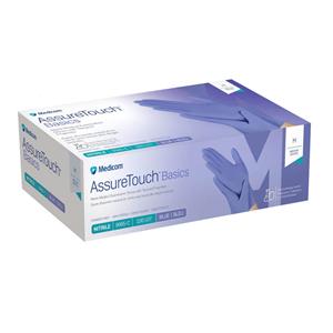 AssureTouch Basics Nitrile Exam Gloves Large Blue Non-Sterile