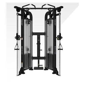 Axiom Series Adjustable Pulley Black/Silver With Pr of Hndl/Ank Strp/Trcp Rp