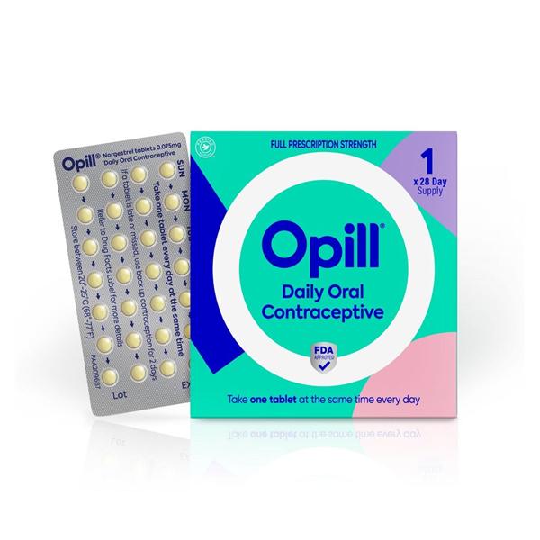 Opill Contraceptive Tablets 0.075mg 1 Month 1/Package
