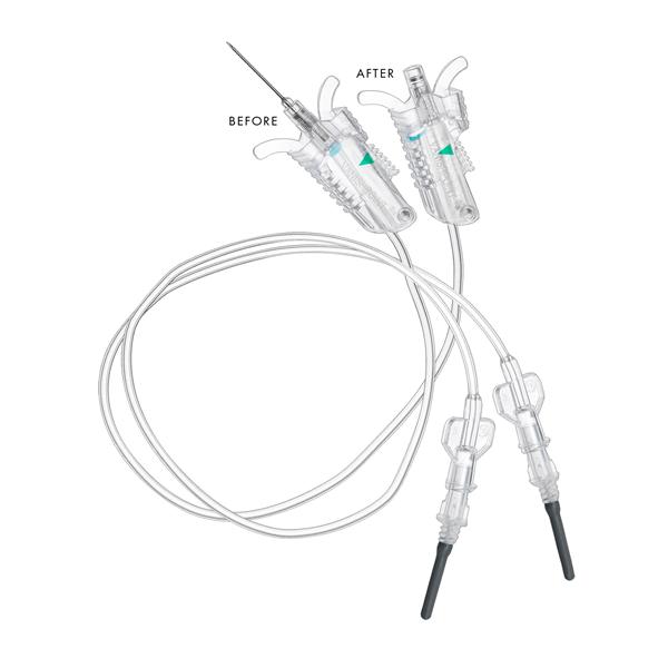 VanishPoint Blood Collection Set 21gx3/4" Winged 7" Safety 200/Ca