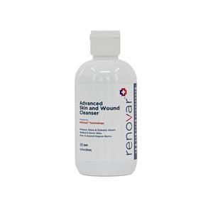 Renovar Wound Cleansing Solution Hypochlorous Acd/Sod Chl NS 8.5oz LF 12/Ca