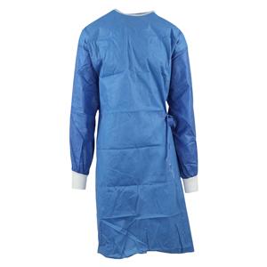 Surgical Gown AAMI Level 3 SMS 2X Large / X-Long Royal Blue 16/Ca